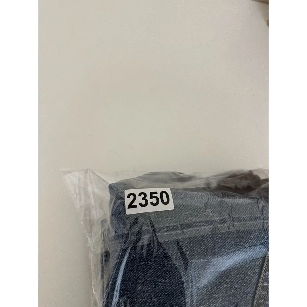 Levis 505 Jeans Mens 38x32 Regular Straight Stretch Blue Medium Wash Denim